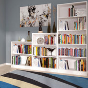 4 You Medium Wide Bookcase In Pearl White – image 4