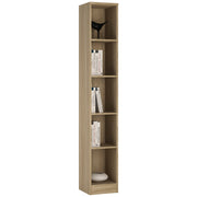 4 You Tall Narrow Bookcase in Sonama Oak – image 1