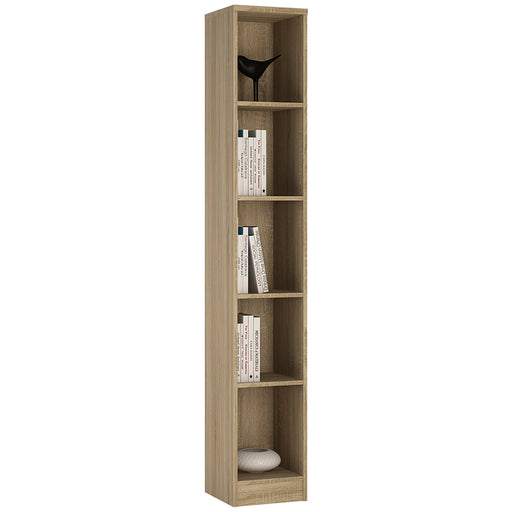 4 You Tall Narrow Bookcase in Sonama Oak – image 1