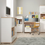 4KIDS 2 Door 1 Drawer Cupboard with 2 Open Shelves – image 3