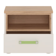 4KIDS 1 Drawer Bedside Cabinet – Lemon – image 2