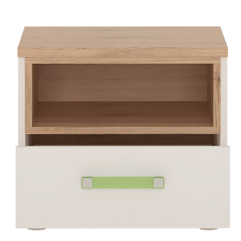 4KIDS 1 Drawer Bedside Cabinet – Lemon – image 2
