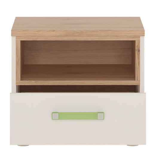 4KIDS 1 Drawer Bedside Cabinet – Lemon – image 2
