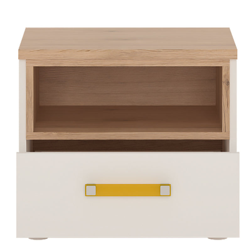 4KIDS 1 Drawer Bedside Cabinet – Orange – image 2