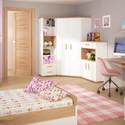 4KIDS 1 Drawer Bedside Cabinet – Orange – image 5