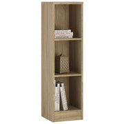 4 You Medium Narrow Bookcase – Sonama Oak – image 1