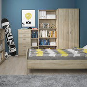 4 You Medium Narrow Bookcase – Sonama Oak – image 2