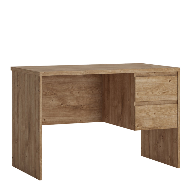 Fribo Desk 2 Drawer in Golden Ribbeck Oak – image 1