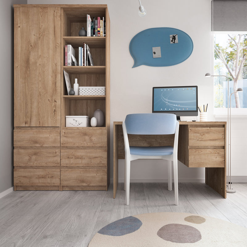 Fribo Desk 2 Drawer in Golden Ribbeck Oak – image 4