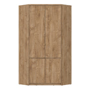Fribo Corner Wardrobe 2 Door in Golden Ribbeck Oak – image 2