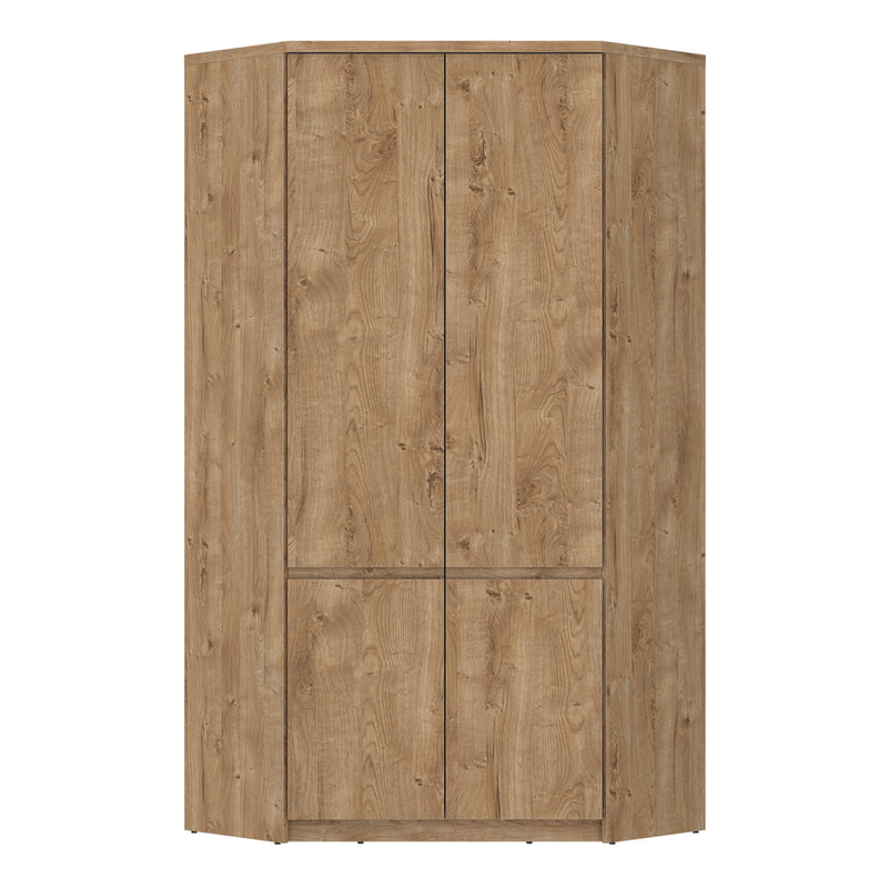 Fribo Corner Wardrobe 2 Door in Golden Ribbeck Oak – image 2