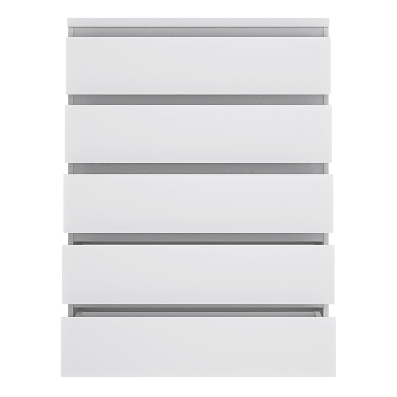 Fribo Chest Of 5 Drawers in Alpine White – image 3