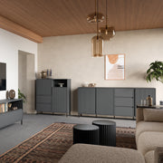 Avenale Sideboard 3 Door 3 Drawer in Anthracite – image 5