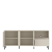 Avenale Wide TV Cabinet 2 Door 1 Drawer in Cashmere – image 3