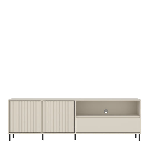 Avenale TV Cabinet 2 Door 1 Drawer in Cashmere – image 2