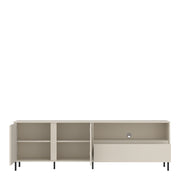 Avenale TV Cabinet 2 Door 1 Drawer in Cashmere – image 3