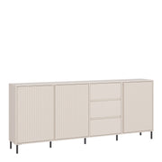 Avenale Sideboard 3 Door 3 Drawer in Cashmere – image 1