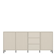 Avenale Sideboard 3 Door 3 Drawer in Cashmere – image 2