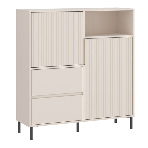 Avenale Sideboard 2 Door 2 Drawer in Cashmere – image 1
