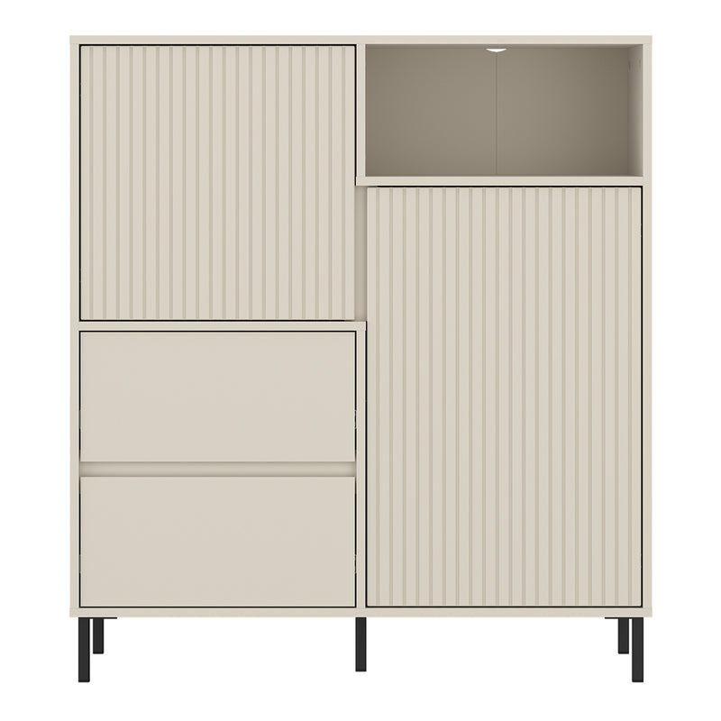 Avenale Sideboard 2 Door 2 Drawer in Cashmere – image 2