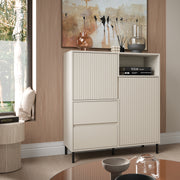 Avenale Sideboard 2 Door 2 Drawer in Cashmere – image 4