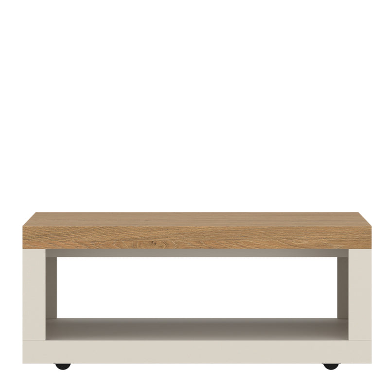 Naxxar Coffee Table in Cashmere and Stone Oak – image 2