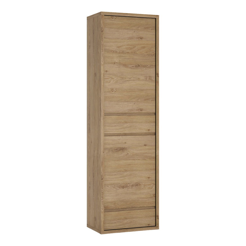 Shetland 2 Door 2 Drawer Narrow Cabinet – image 1