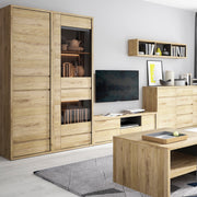 Shetland 2 Door 2 Drawer Narrow Cabinet – image 3