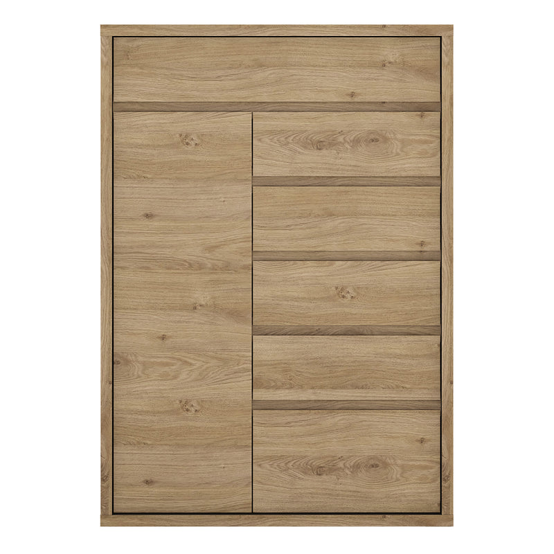 Shetland 1 Door 6 Drawer Cupboard – image 2