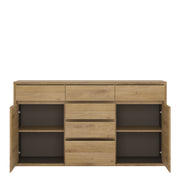 Shetland 2 Door 6 Drawer Chest – image 3