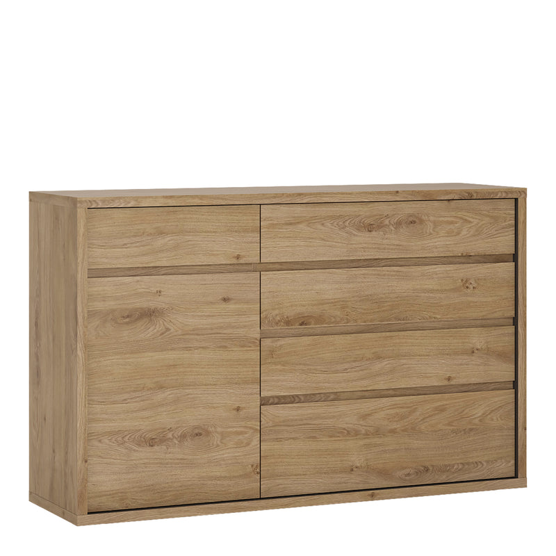 Shetland 1 Door 5 Drawer Cupboard – image 1