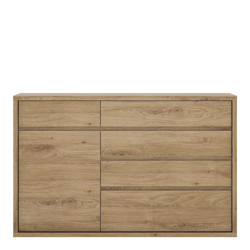 Shetland 1 Door 5 Drawer Cupboard – image 2