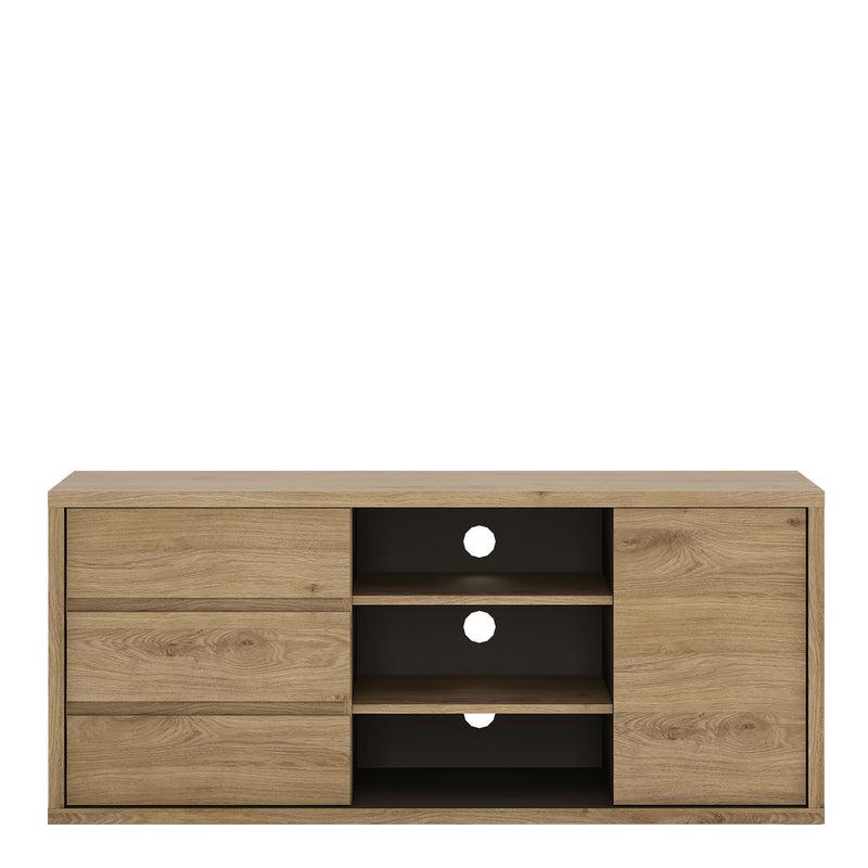 Shetland 1 Door 3 Drawer TV Cabinet – image 2
