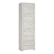 Angel Tall Narrow One Door 3 Drawer Narrow Cupboard – image 1