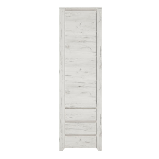Angel Tall Narrow One Door 3 Drawer Narrow Cupboard – image 2
