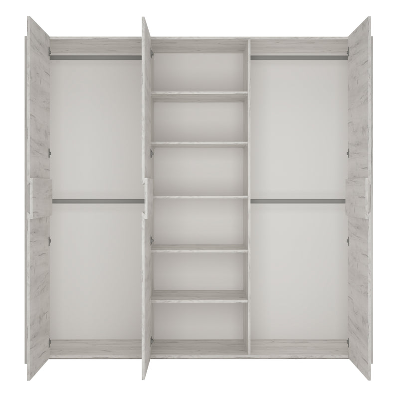 Angel 3 Door Wardrobe – image 2