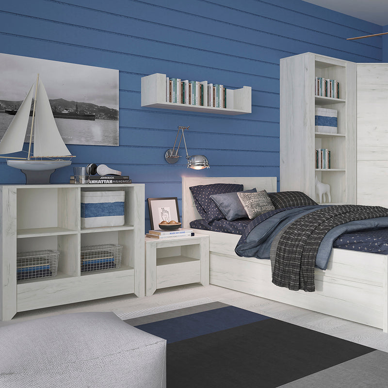 Angel Package - 1 Drawer Bedside Cabinet + 2+3 Chest of Drawers + 2 Door 2 Drawer Fitted Wardrobe – image 4