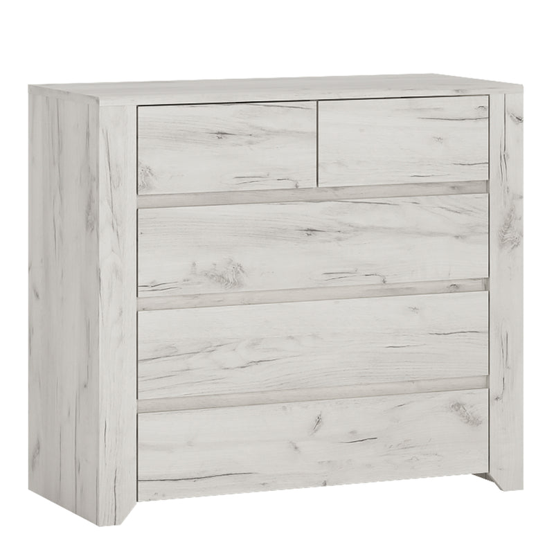 Angel Package - 1 Drawer Bedside Cabinet + 2+3 Chest of Drawers + 2 Door 2 Drawer Fitted Wardrobe – image 5