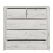 Angel Package - 1 Drawer Bedside Cabinet + 2+3 Chest of Drawers + 2 Door 2 Drawer Fitted Wardrobe – image 6