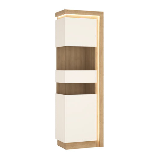 Lyon Tall Narrow Display Cabinet (LHD) – Left-Hand – image 2