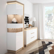 Lyon Tall Narrow Display Cabinet (LHD) – Left-Hand – image 4