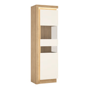 Lyon Tall Narrow Display Cabinet (LHD) – Right-Hand – image 2