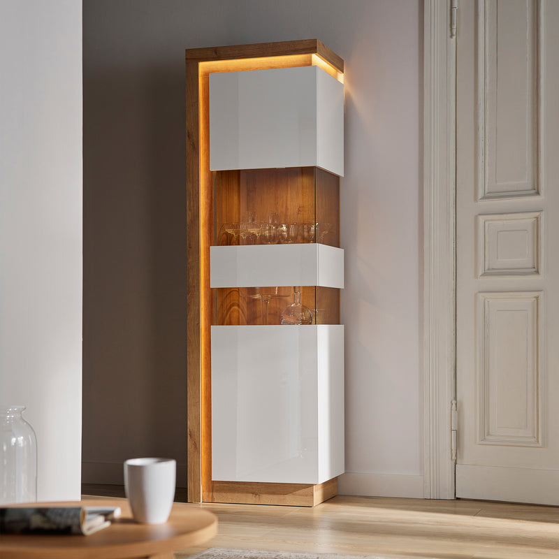 Lyon Tall Narrow Display Cabinet (LHD) – Right-Hand – image 5