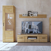 Cortina Tall Glazed Display Cabinet (LH) in Grandson – Right-Hand – image 4