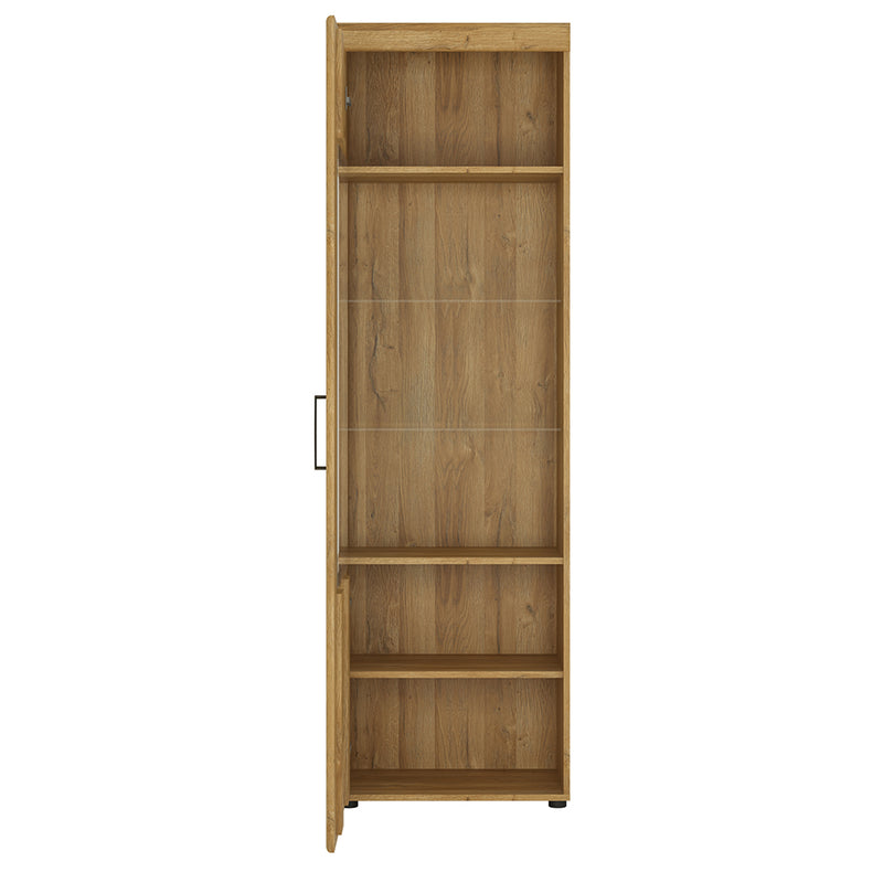 Cortina Tall Glazed Display Cabinet (LH) in Grandson – Left-Hand – image 2