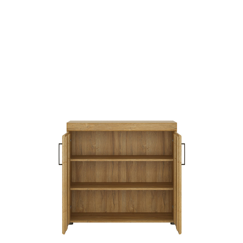 Cortina 2 Door Cabinet in Grandson Oak – image 2