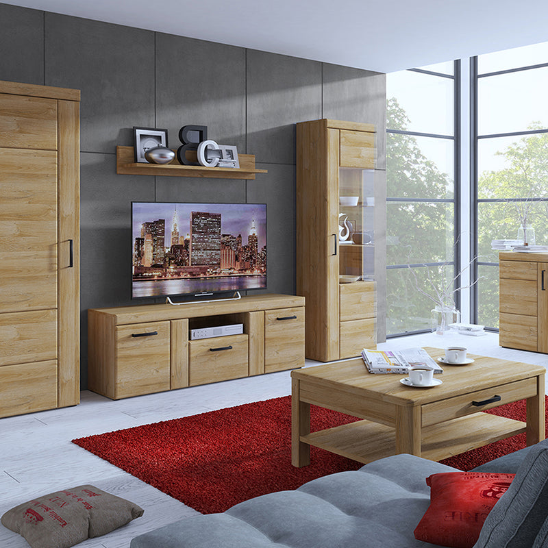 Cortina 2 Door Cabinet in Grandson Oak – image 3