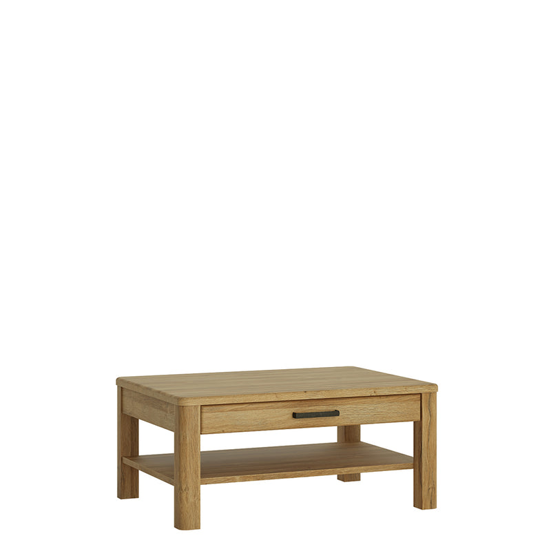 Cortina 1 Drawer Coffee Table in Grandson Oak – image 1