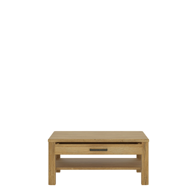 Cortina 1 Drawer Coffee Table in Grandson Oak – image 2