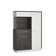 Zingaro Low Display Cabinet – Left-Hand – image 1
